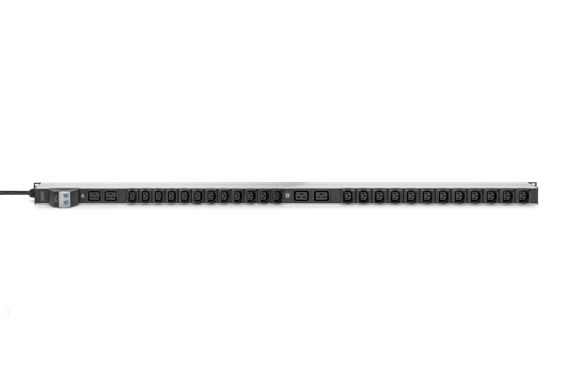 Digitus Pdu It Básica, 1 Fase 32 A, 24 X C13, 4 X C19, Cable De Alimentación De 3 M, Clavija Iec 60309 32 A