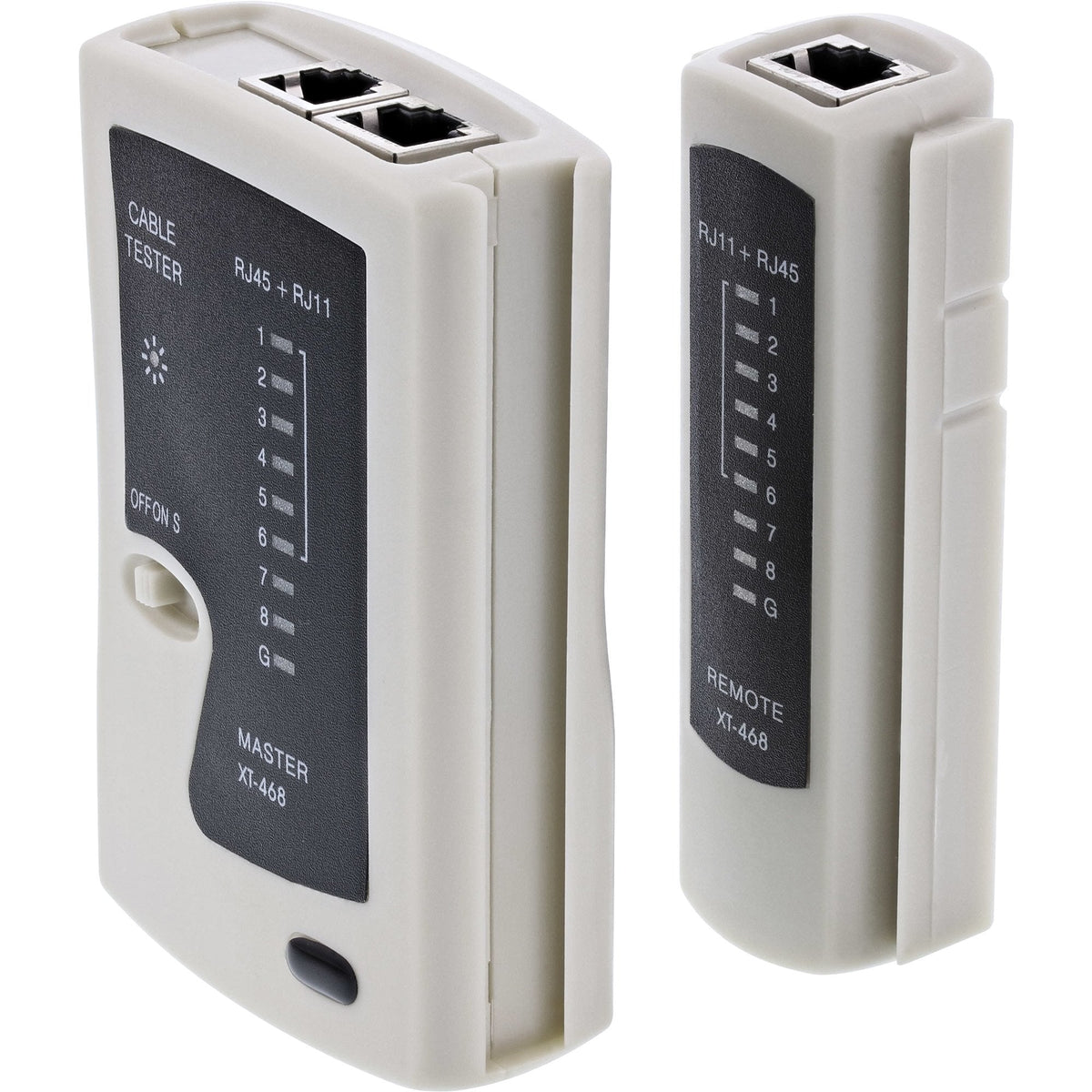 Comprobador Inline Para Cables Y Conectores Rj45 Con 9 Led De Control