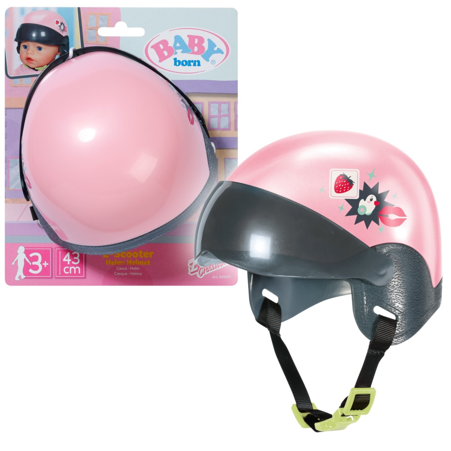 Zapf Creation Baby Born® Casco Para Patinete Eléctrico, Accesorios Para Muñecas 835937