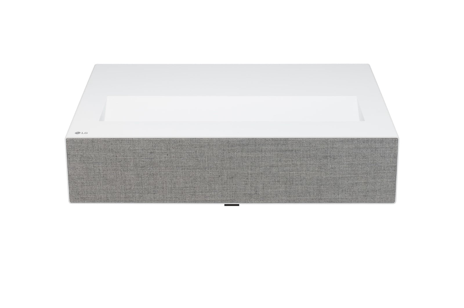 Proyector Láser Lg Cinebeam Hu715qw  2500 Lúmenes  4k Uhd  Hdmi-Usb-Bluetooth-Rj45  Wifi  Smart Tv  Blanco Y Gris