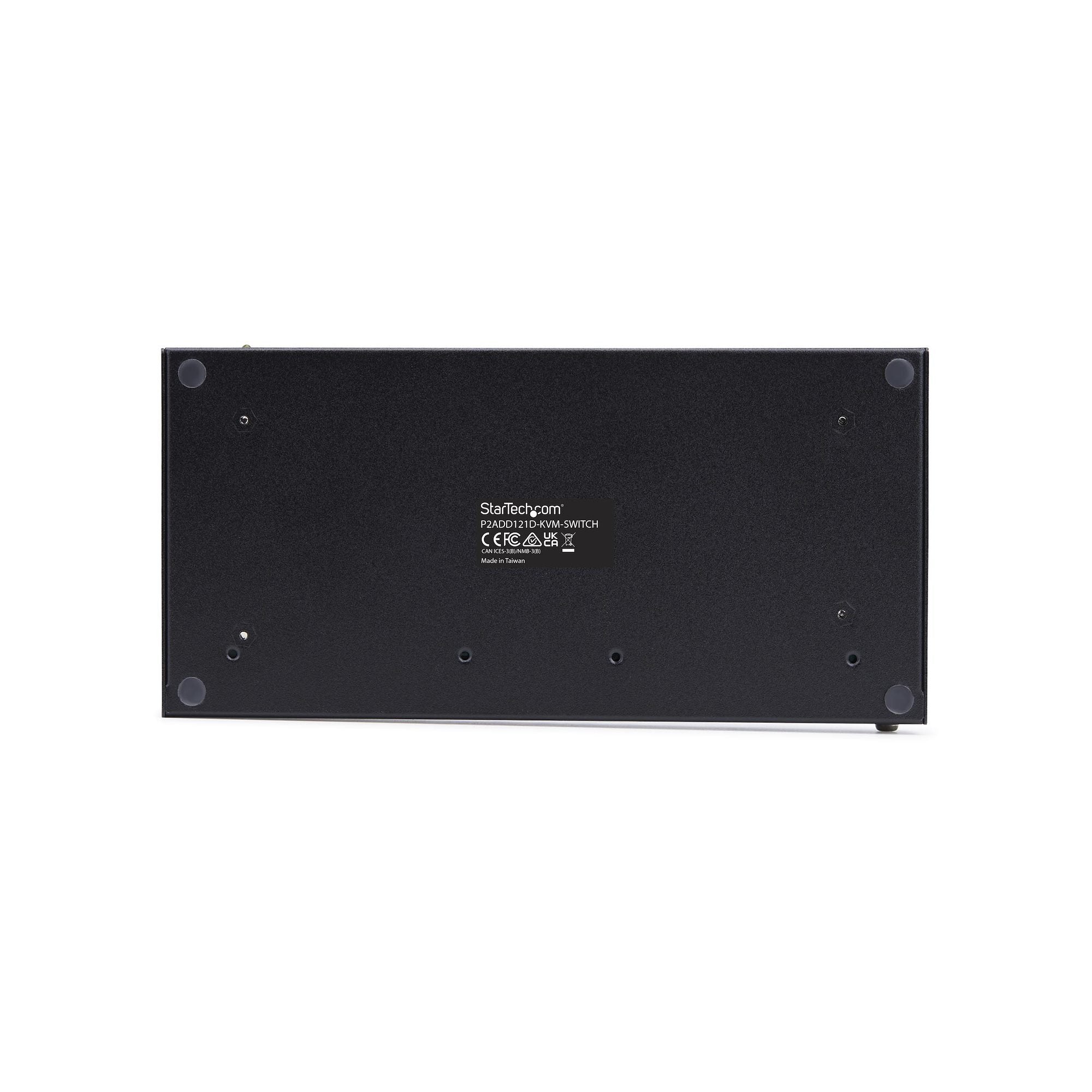 EAN 0065030904346 - StarTech.com P2ADD121D-KVM-SWITCH interruptor KVM Negro imagen 6