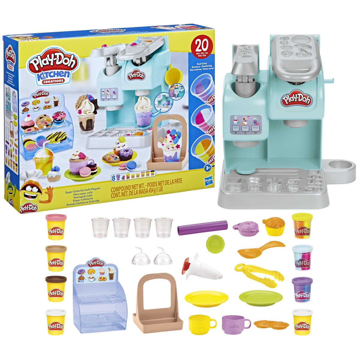 EAN 5010994129460 - Play-Doh Kitchen Creations Mon super café imagen 3