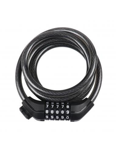 EAN 8435089035216 - smartGyro SG27-348 candado para bicicleta Negro 1800 mm Cable antirrobo imagen 4