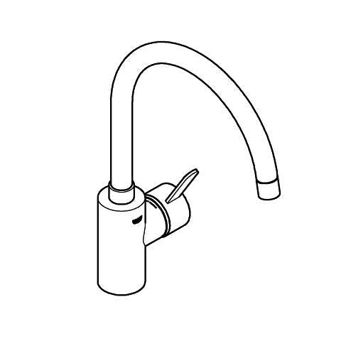 Grifo Grohe Eurosmart Cosmopolitan, 1/2