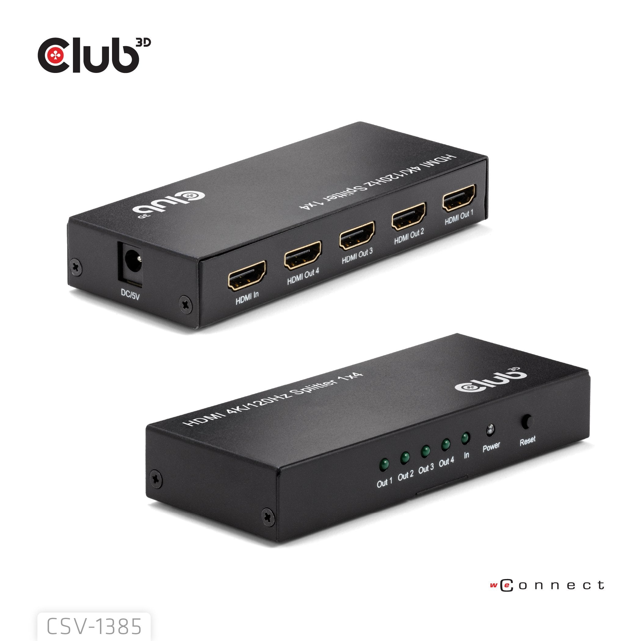 EAN 8719214473198 - CLUB3D Umschalter 4x HDMI imagen 7