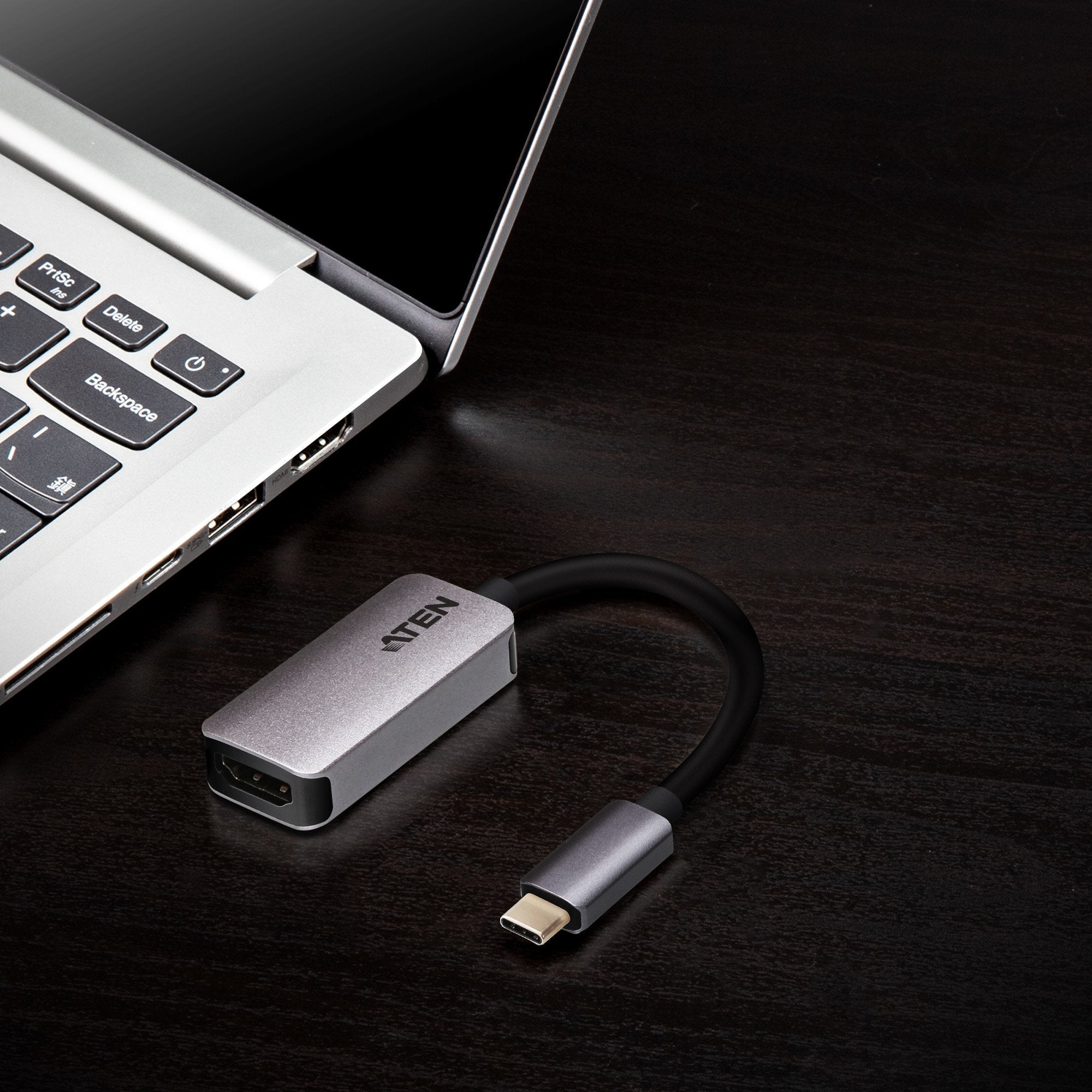 EAN 4719264649882 - ATEN UC3008A1-AT Adaptador gráfico USB 4096 x 2160 Pixeles Plata imagen 2