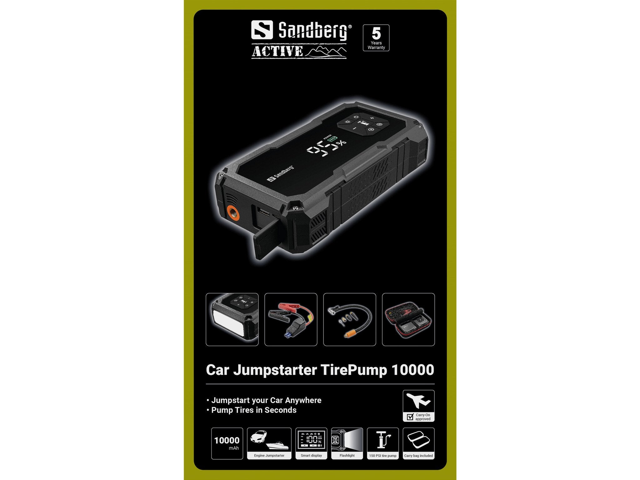 EAN 5705730421211 - Sandberg 421-21 batería de arranque para coches 2 A imagen 7