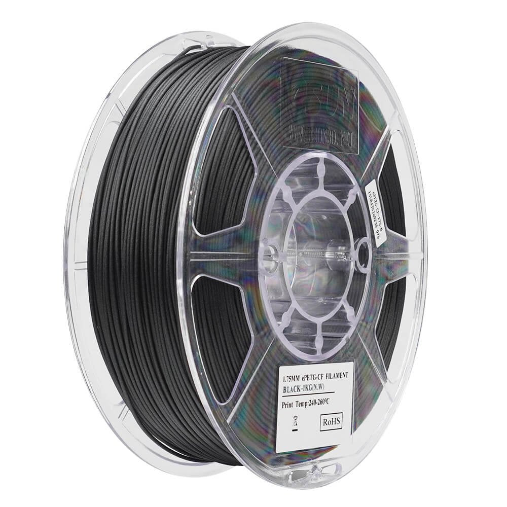 Epetg-Cf 1,75mm Negro 1kg