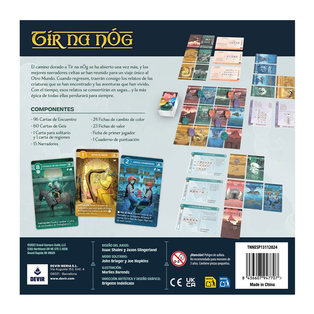 EAN 8436607947707 - Devir Tír na nÓg 45 min Juego de mesa imagen 4