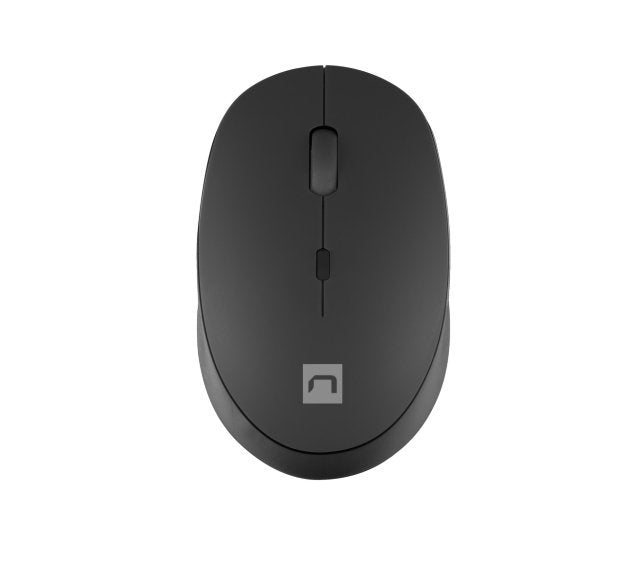 Raton Natec Harrier 2 Optico Inalambrico 1600dpi Bluetooth 5.1 Negro