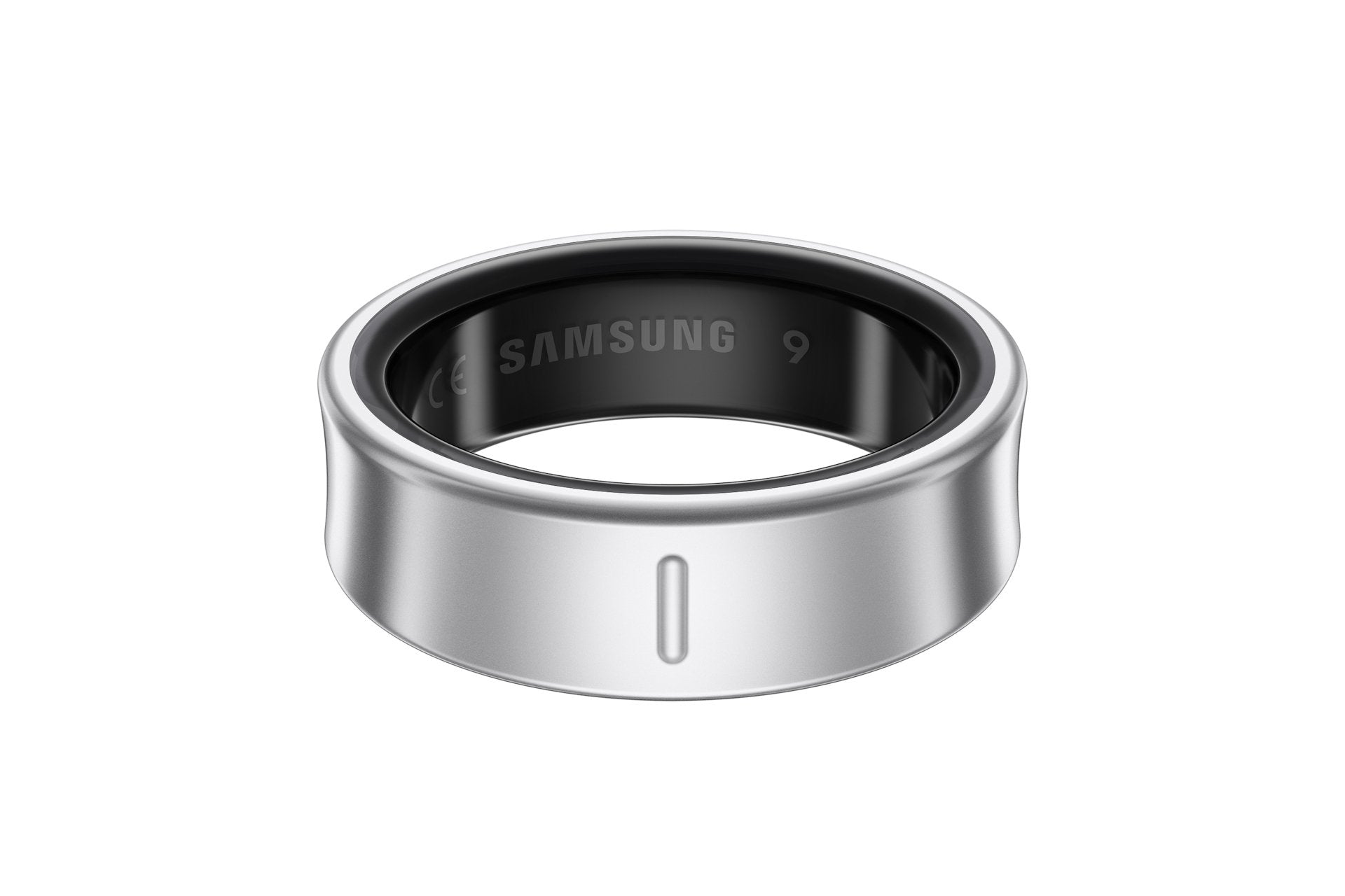 Samsung Galaxy Ring Tamaño 9 Plata Titanio - Anillo Inteligente