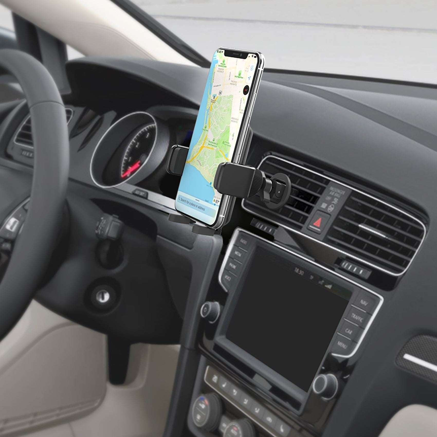 EAN 8021735746959 - Celly Mount Vent Plus Soporte pasivo Teléfono móvil/smartphone Negro imagen 4