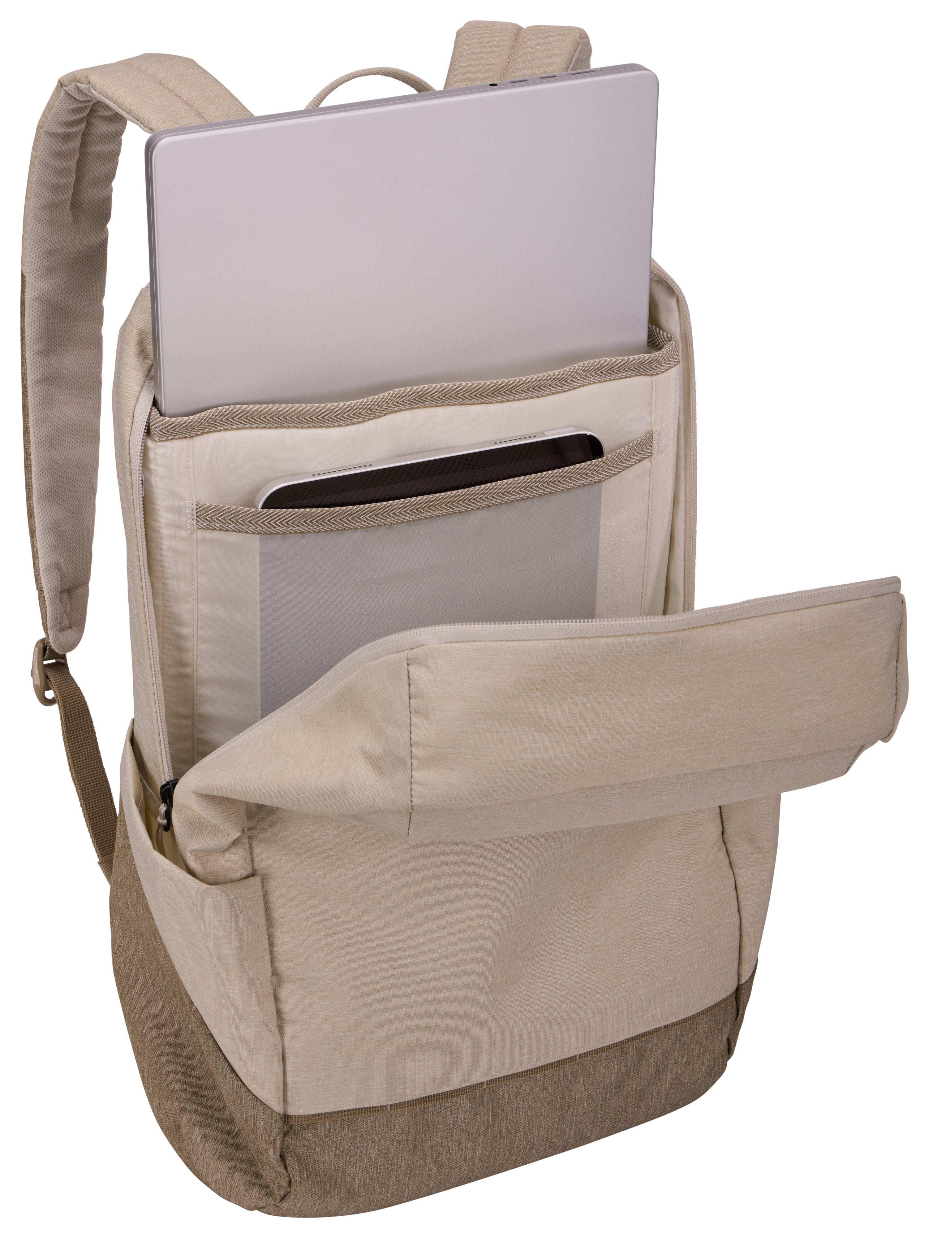 Mochila Thule Lithos 20l (16") Gris Pelican Faded Khaki