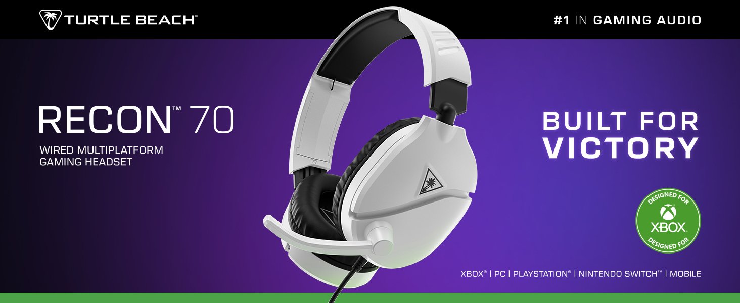 Turtle Beach Recon 70x White 2024