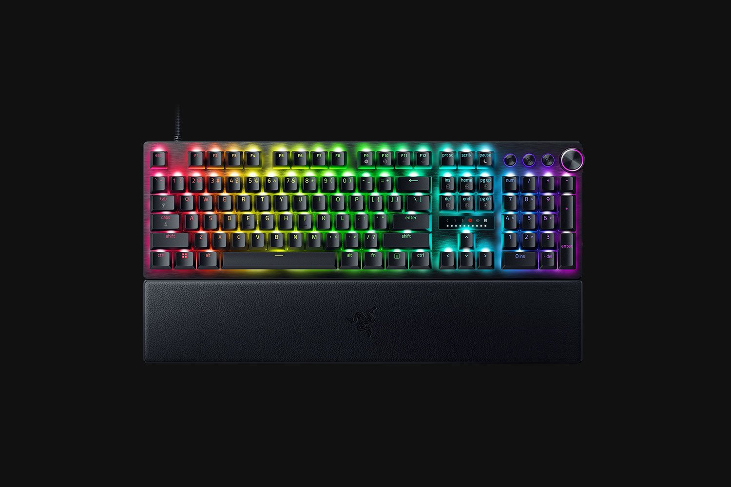 EAN 8887910073186 - Razer Huntsman V3 Pro teclado Juego USB QWERTY Inglés internacional Blanco imagen 4
