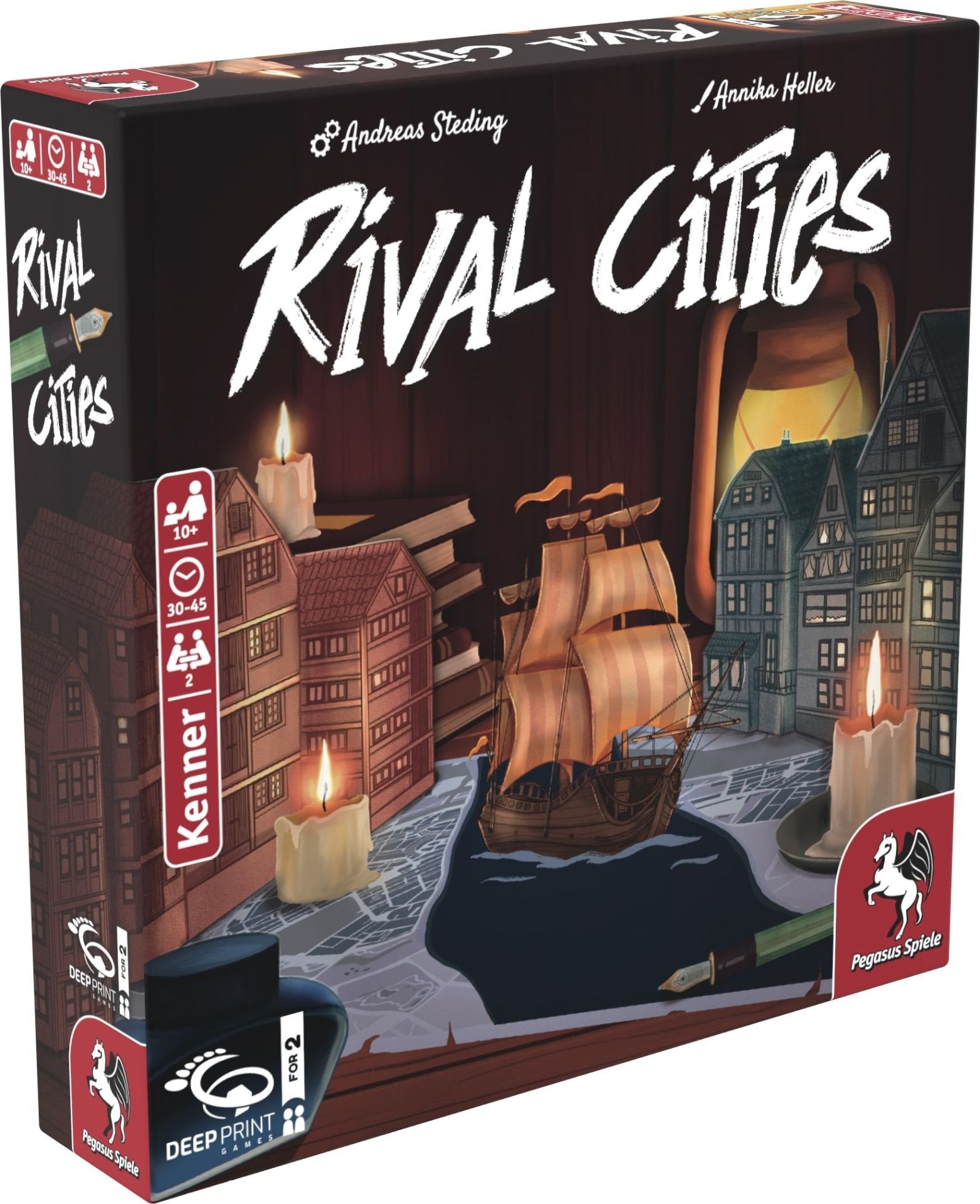 Pegasus Deep Pint Games Rival Cities 57823g