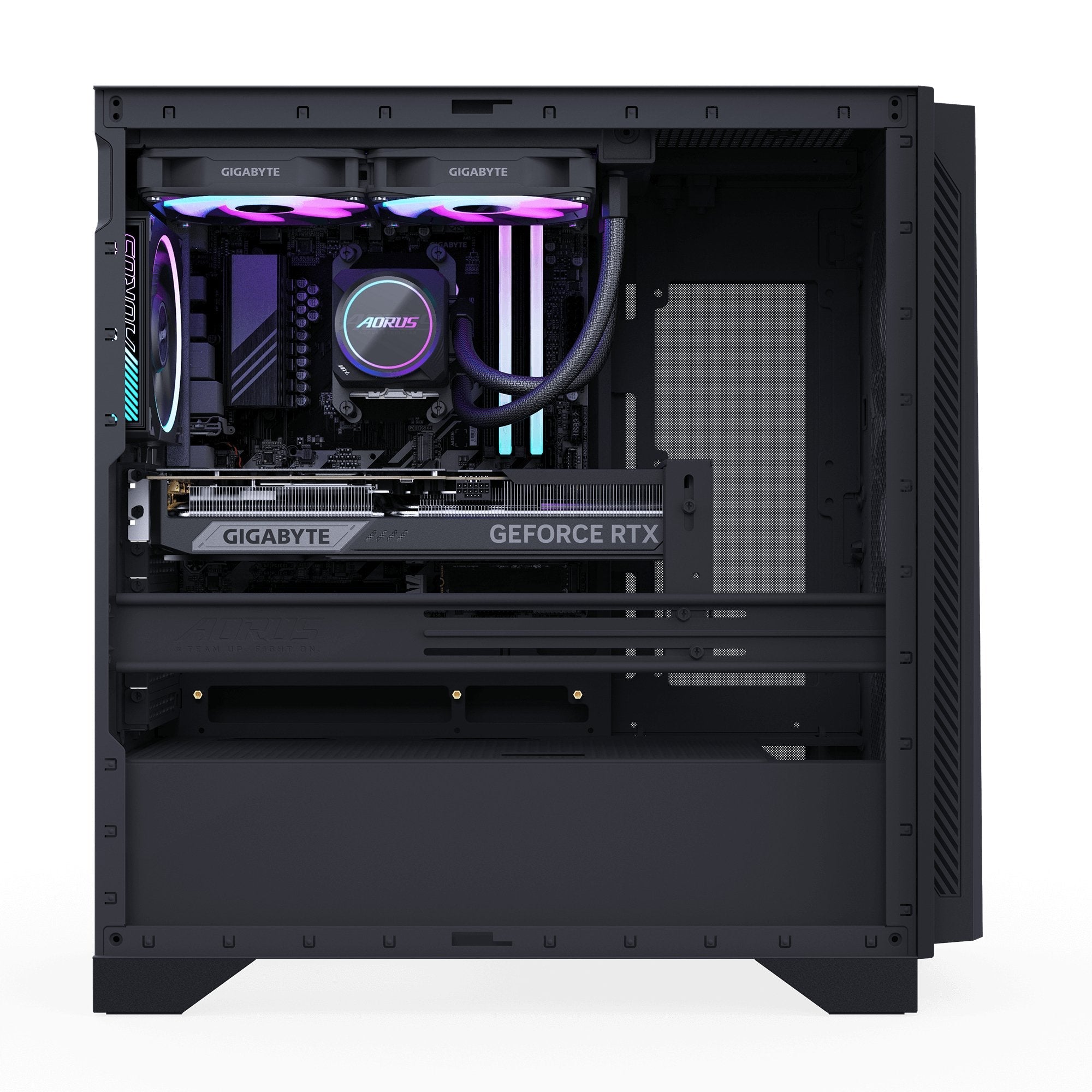 Pc Gaming Gigabyte Ap5a7n7t-5102? Amd Ryzen 7 9800x3d 32 Gb Ddr5-Sdram 2 Tb Ssd Nvidia Geforce Rtx 5070 Ti Windows 11 Home Escritorio Pc Negro
