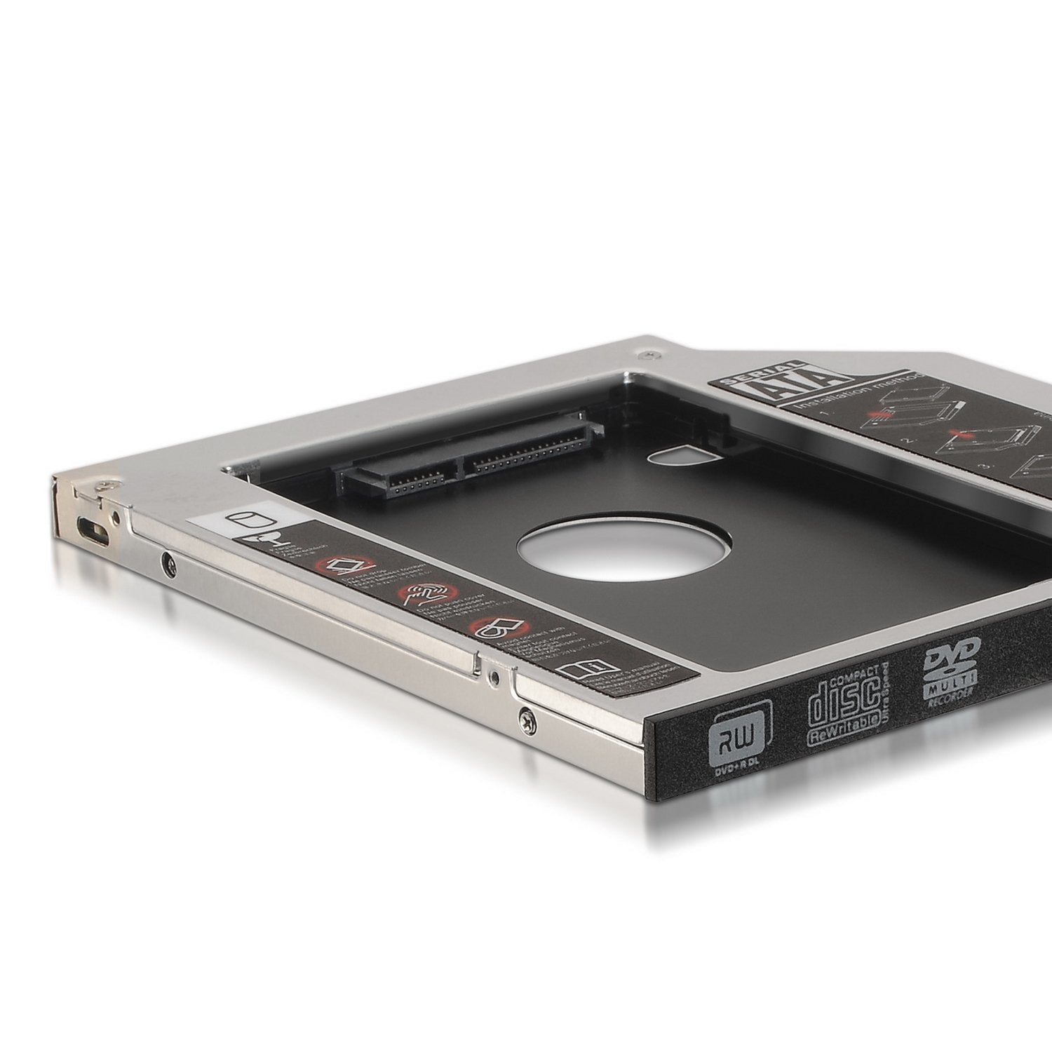 Aisens Adaptador Disco Duro De 7.0 Mm Para Unidad Optica Portatil De 9.5 Mm