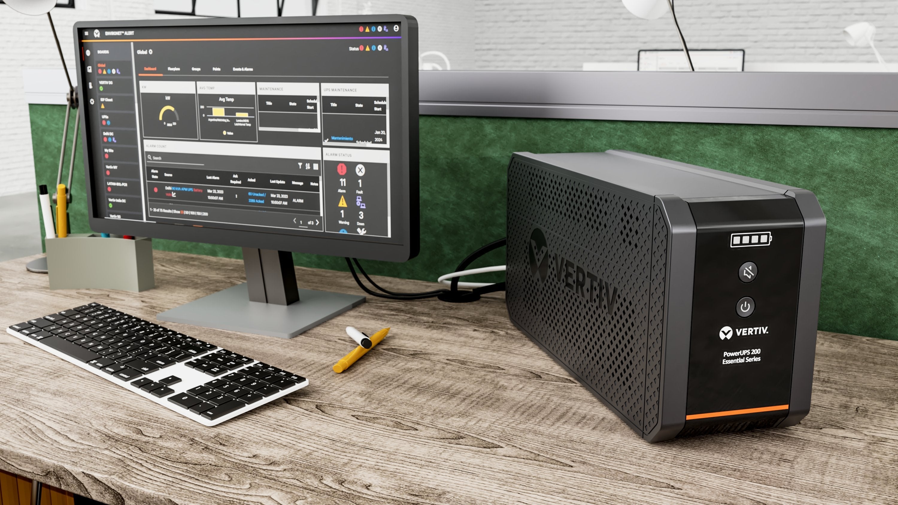 Vertiv Essentials Series Ups Ac 220 240 V 315 Vatios 600 Va 1 Fase Conectores De Salida: 4