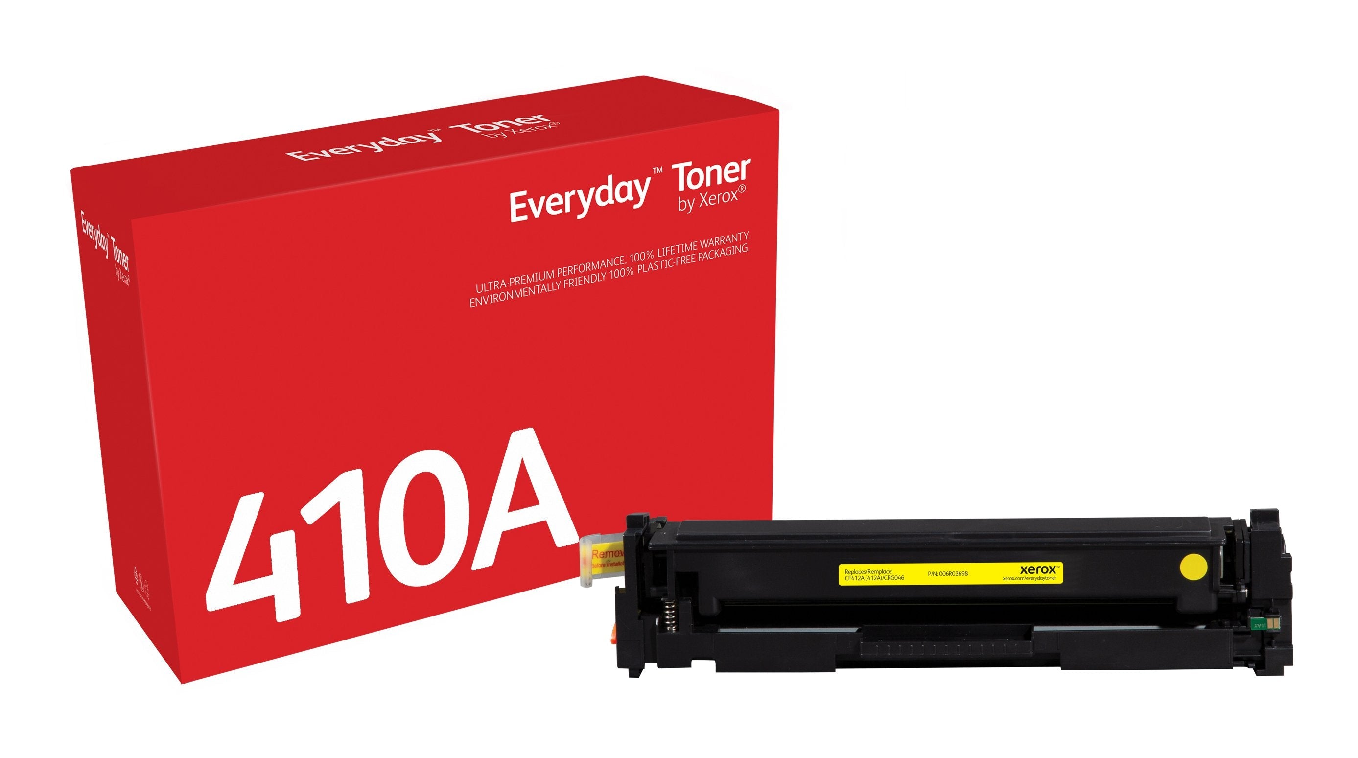 Xerox Toner Para Hp 410a  Color Laserjet Pro M452. Mfp M377(Cf412a/ Crg-046y) Amarillo