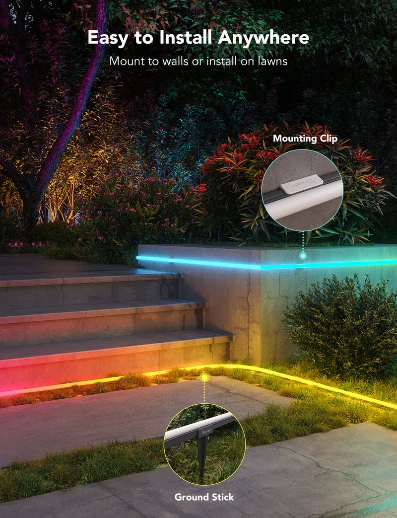 Govee Rgbic Outdoor Neon Strip Lights - 10m*