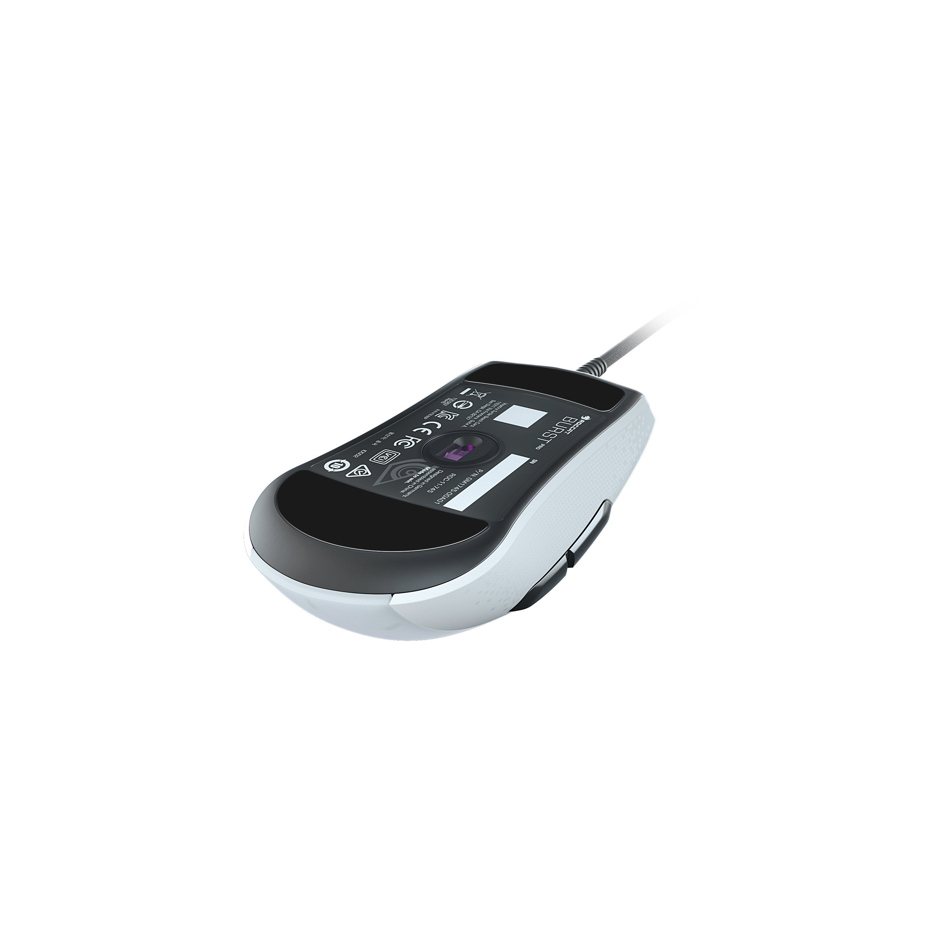 Raton Para Juegos Roccat Burst Core Blanco Rgb