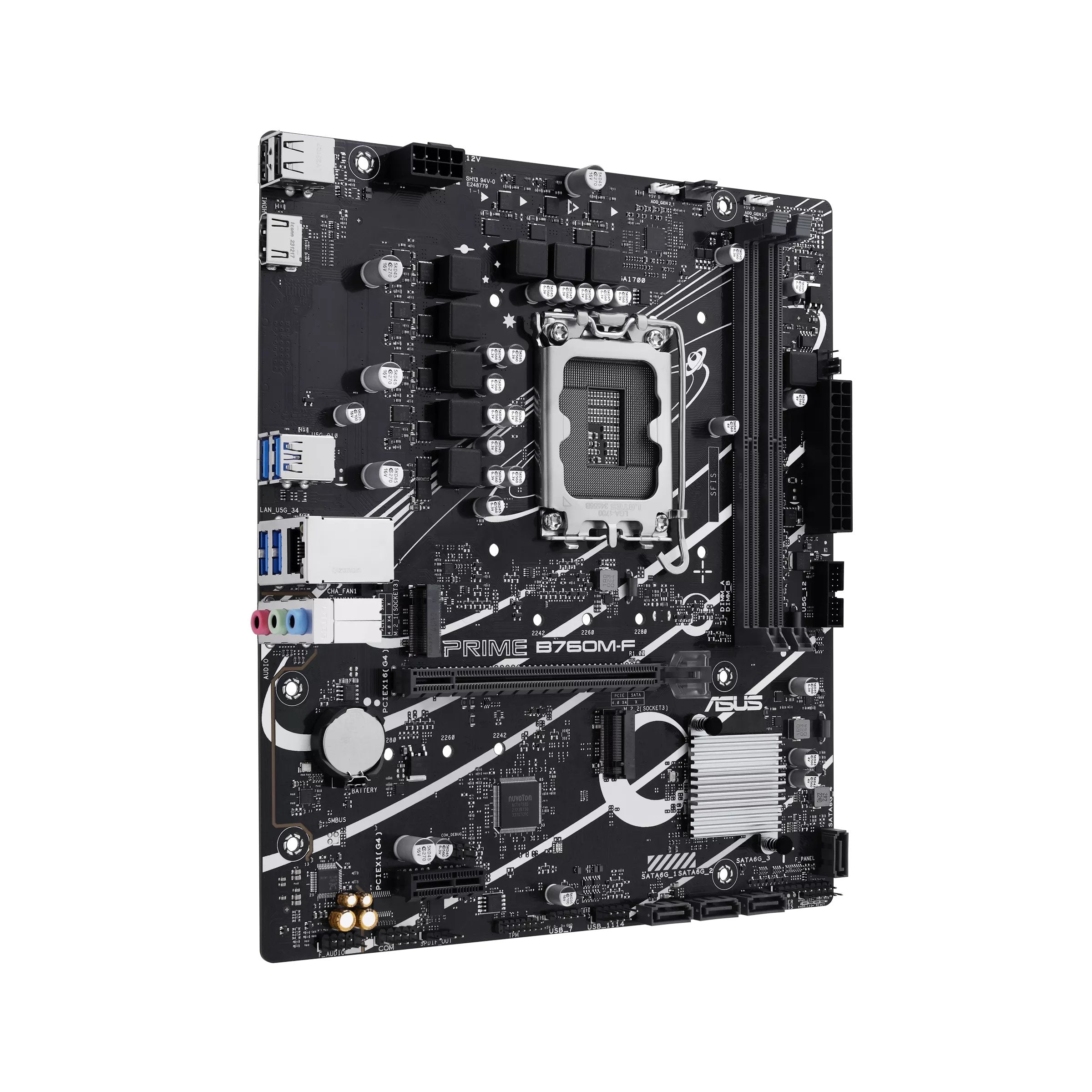 EAN 4711387598658 - ASUS PRIME B760M-F Intel B760 LGA 1700 micro ATX imagen 2