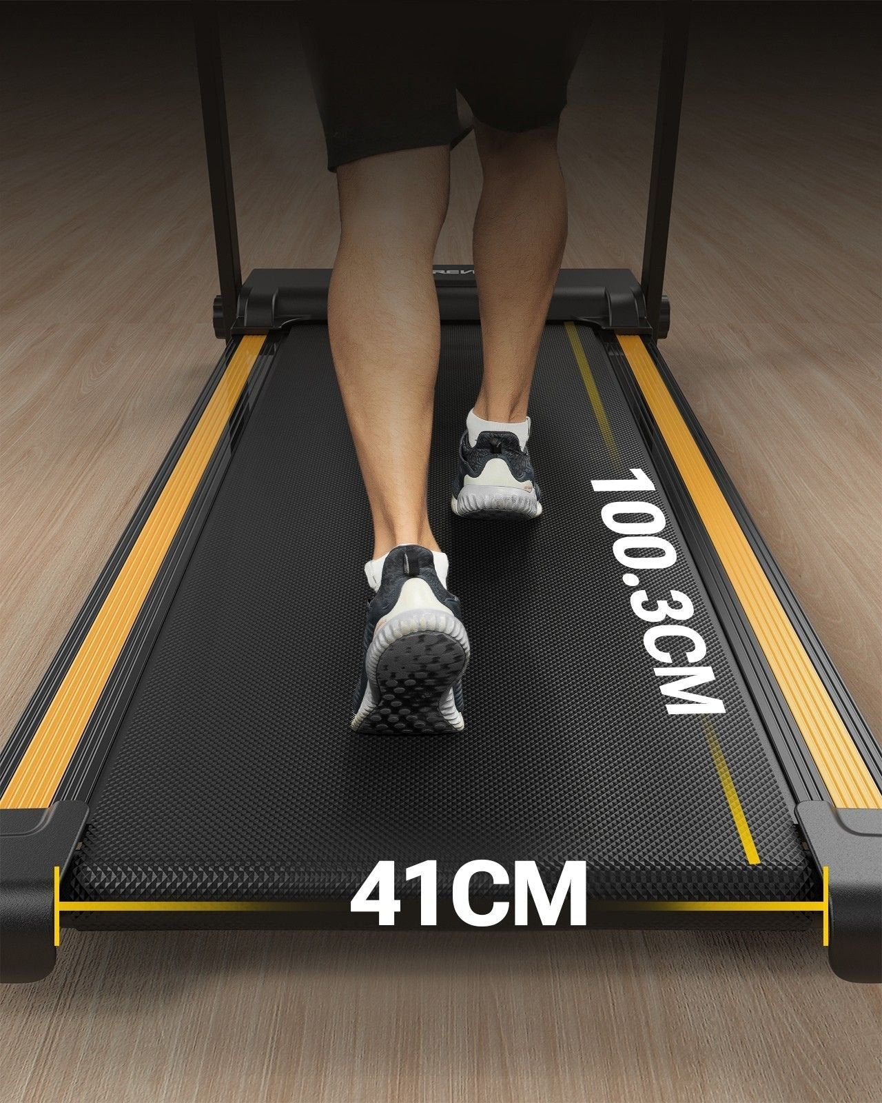 EAN 6975165000421 - Urevo Foldi Mini black cinta de correr 1002 x 410 mm 10 kmh imagen 5