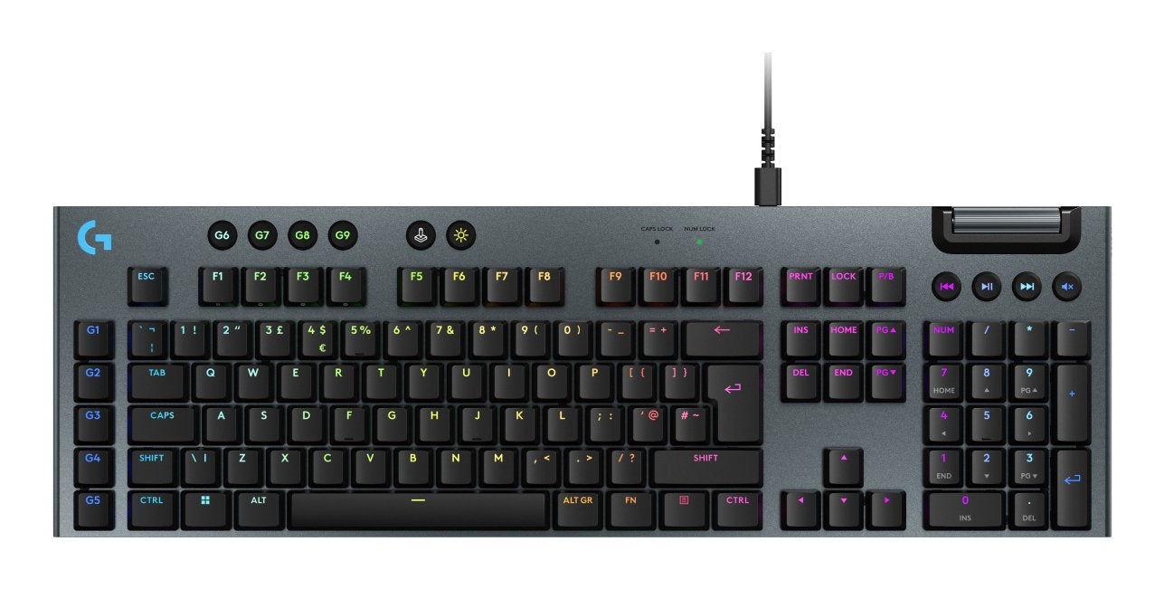 Logitech G915 X Wirojo Gaming Keyboard Negro (Uk)