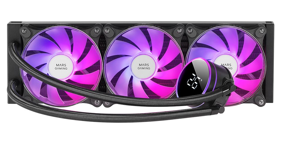 Sistema De Refrigeración Líquida Mars Gaming Ml-Lcd360 Negro