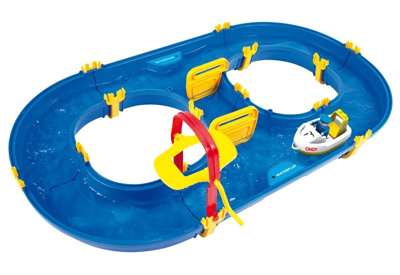 Big Waterplay Rotterdam Pista Para Barcos, Juguete De Agua