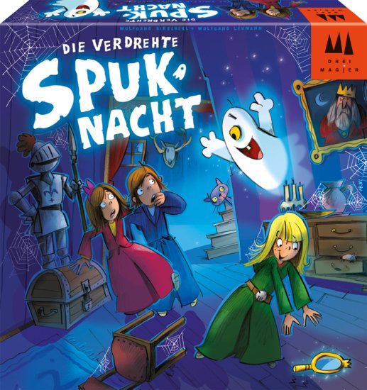 Schmidt Juega Tres Magos: La Noche Embrujada Retorcida, Juego De Mesa 40896