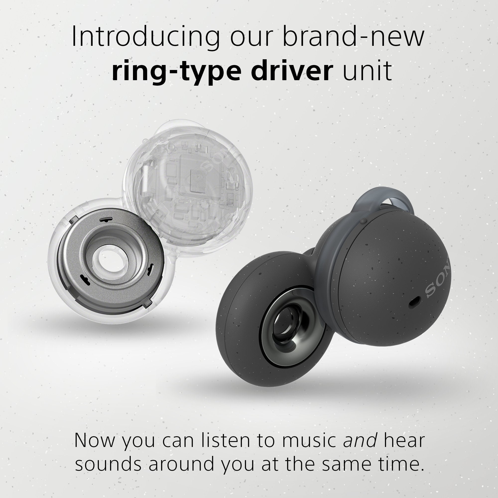 Sony Linkbuds Wf-L900 - True Wireless-Kopfhörer , Gris