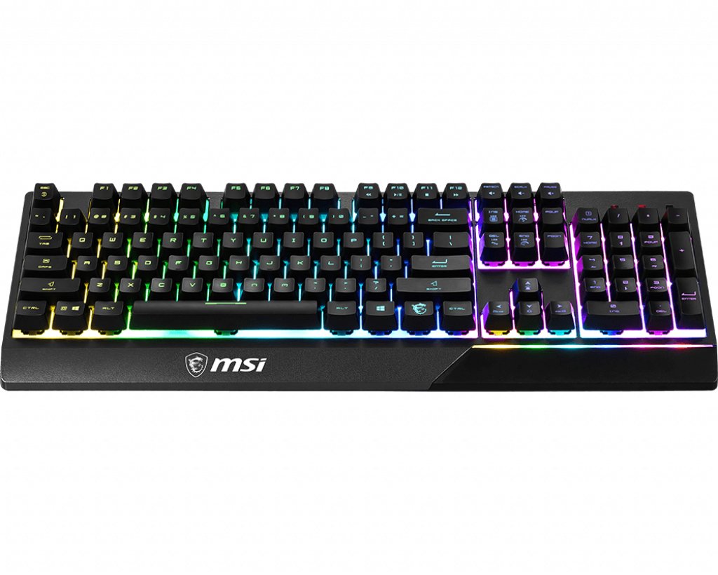 Teclado Español Msi Vigor Gk30 Usb Qwerty Negro