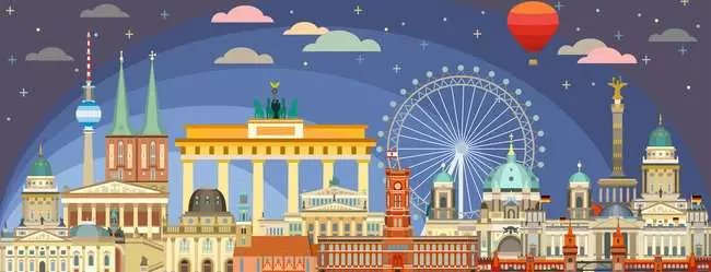 Ravensburger Puzzle Panorama - Noche En Berlín 1000 Piezas 12000449