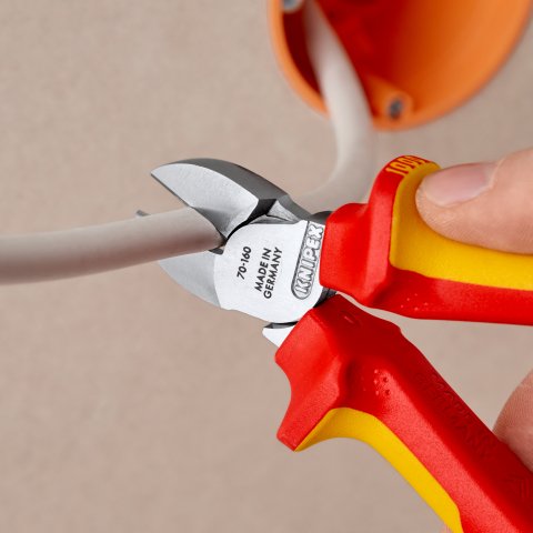 Alicates Knipex 70 06 160 T  De Corte Diagonal