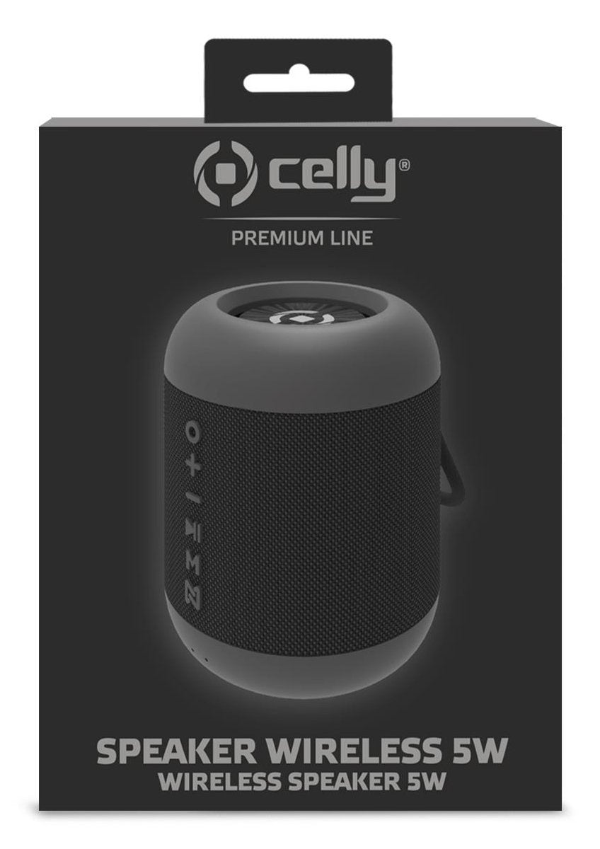 Celly Speaker Bluetooth 5w Black Pyspeaker
