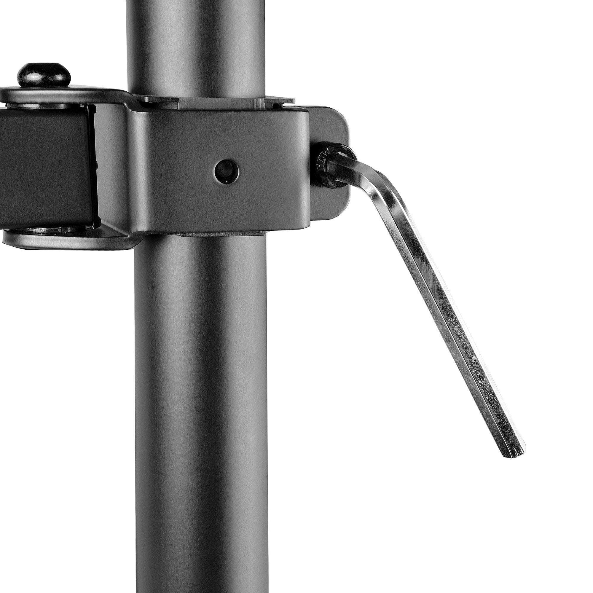 Startech Brazo Soporte Ajustable Para Monitor Con Bandeja Vesa Para Portátil De 4,5kg Y Una Pantalla De Hasta 32" (8kg), Negro