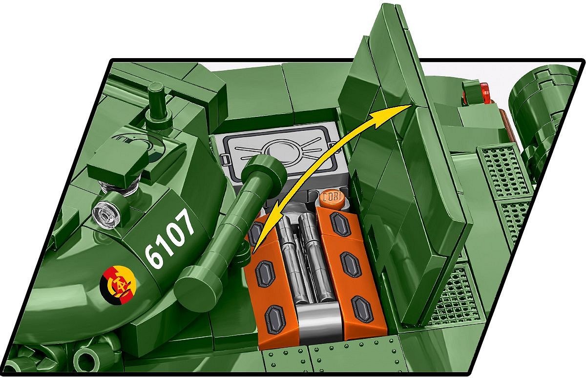 EAN 5902251026257 - COBI T-72 (East Germany/Soviet) imagen 6