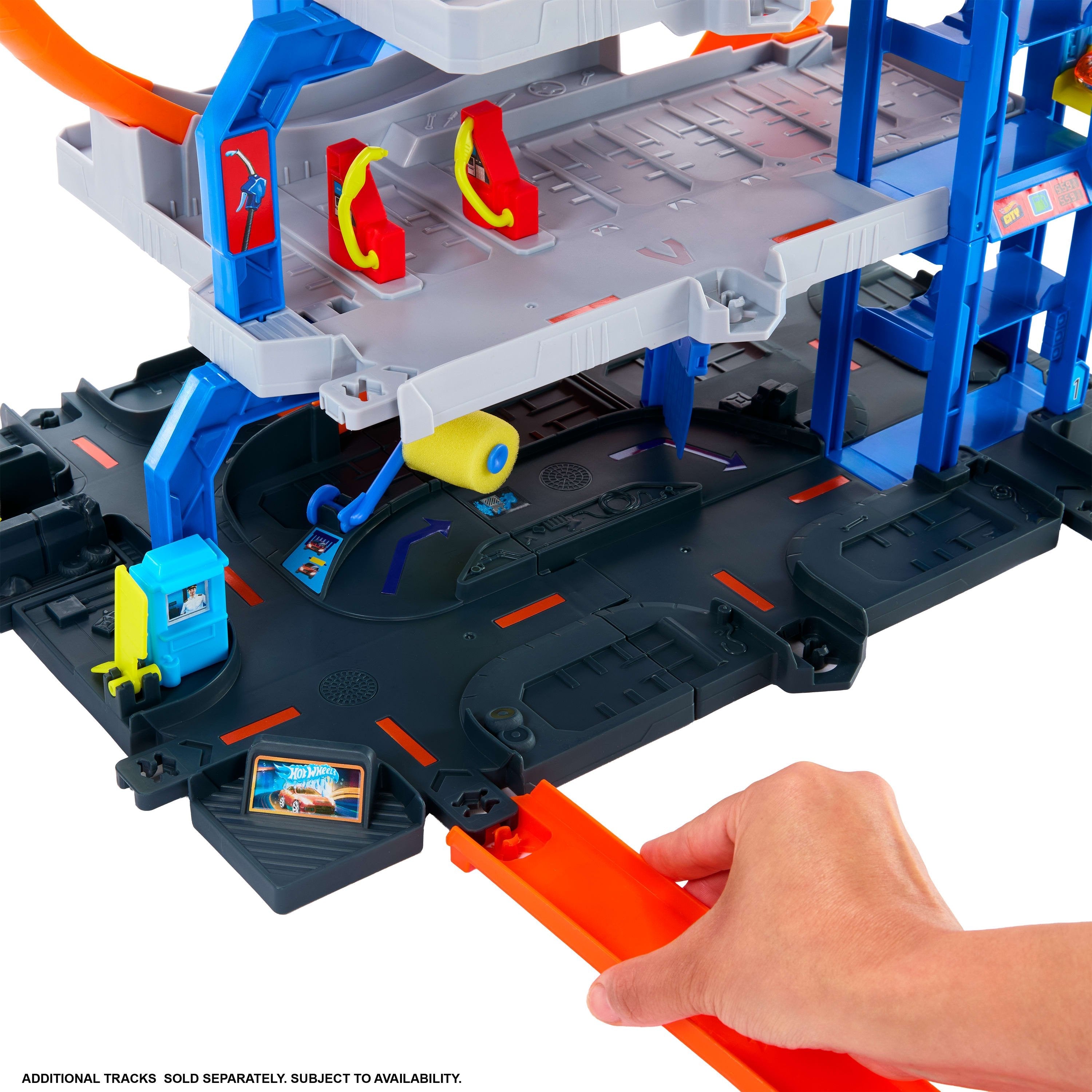 Hot Wheels Jbm74, Juego De Construcción