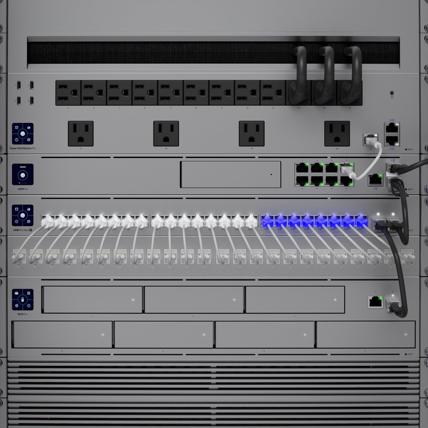 EAN 0810084692608 - Ubiquiti USW-Pro-Max-24-PoE L3 2.5G Ethernet (100/1000/2500) Energía sobre Ethernet (PoE) Gris imagen 9