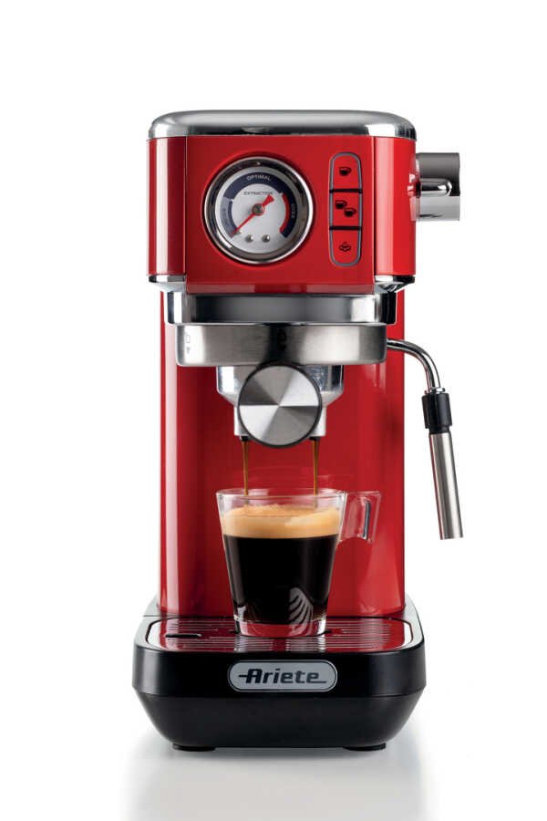 Ariete Siebträgermaschine Rot