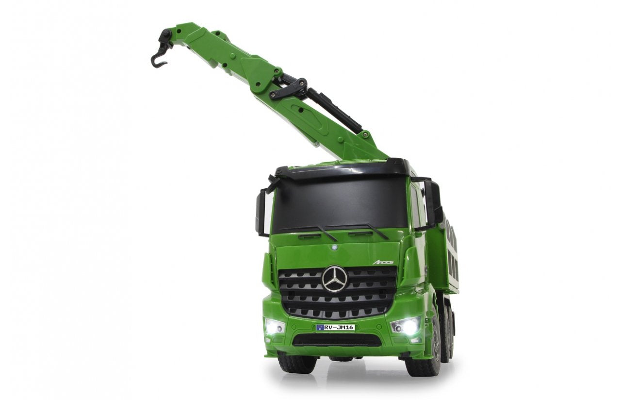 Jamara Container Lkw Modelo Controlado Por Radio Motor Eléctrico 1:20, Radiocontrol Verde, 1:20, 6 Año(S), 2400 Mah, 1,29 Kg