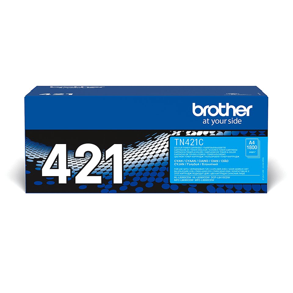 EAN 4977766771597 - Brother TN-421C cartucho de tóner 1 pieza(s) Original Cian imagen 1