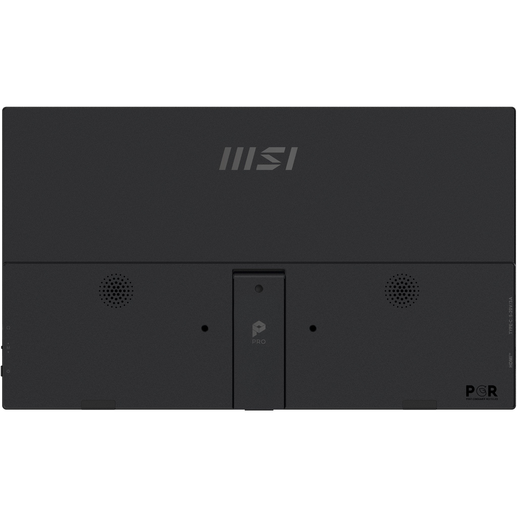 Msi Mp165 E6 Monitor15.6"Ips Fhd  Portátil Usbc Mm