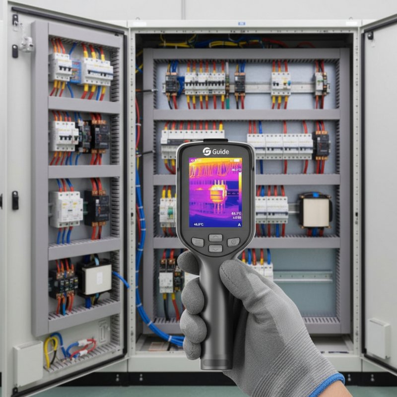 Cámara Térmica Guide Sensmart E4 Grafito 640 X 480 Pixeles Pantalla Incorporada Lcd