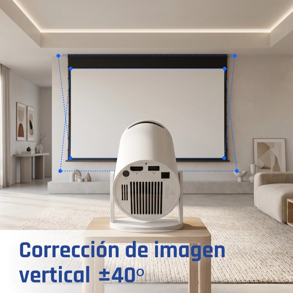 EAN 8435364318973 - iggual IGG318973 videoproyector 170 lúmenes ANSI 720p (1280x720) Blanco imagen 5