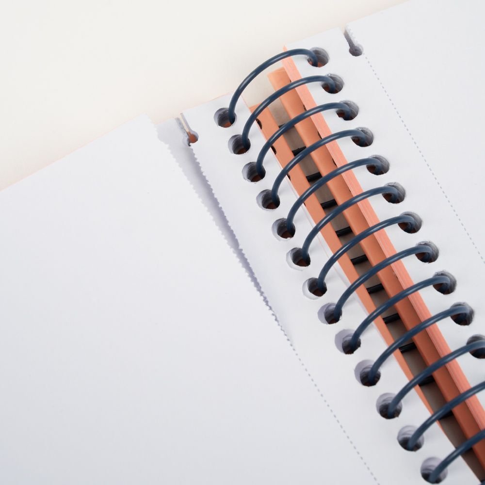 Milan Libreta Con Espiral A4 80 Hojas 95gr Papel Blanco Serie 1918 Pack 4 Colores Surtidos