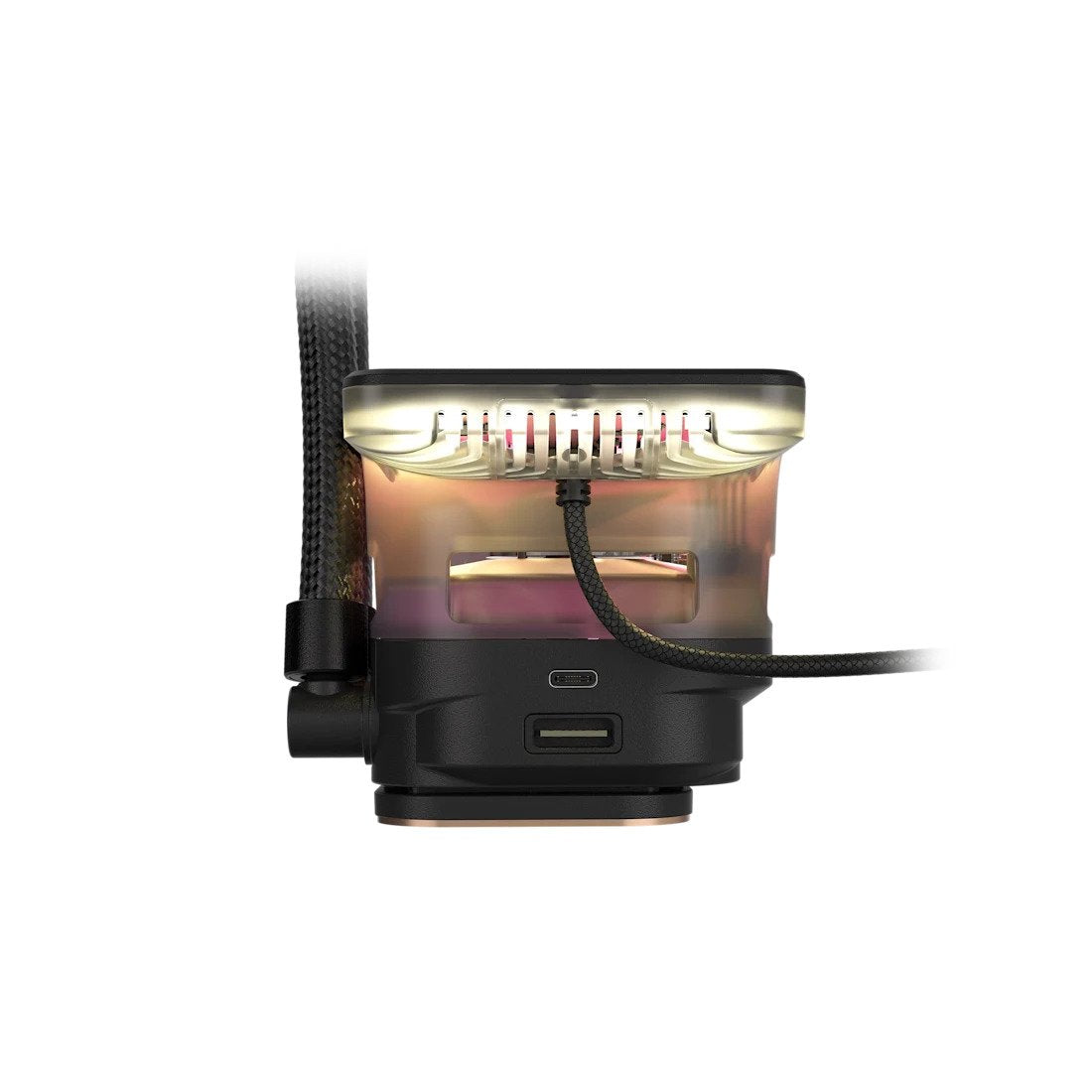 Refrigeracion Liquida Cpu Icue Link Titan Ii 360 Rx Lcd Black Corsair 360 Mm / Rgb / Intel 1851-1700 / Amd Am5-Am4 / 400-2100 Rpm /