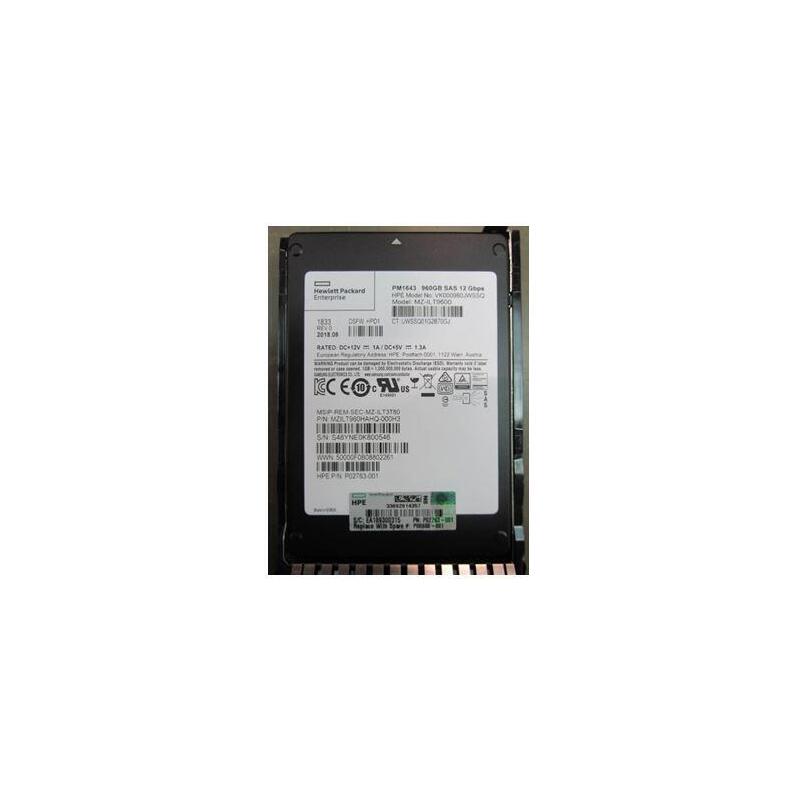 960gb Sas Solid State Drive - Read Intensive [Ri] - Warranty: 36m